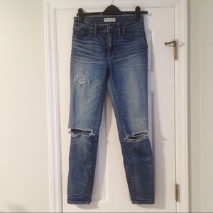 Madewell High Riser Skinny Jeans